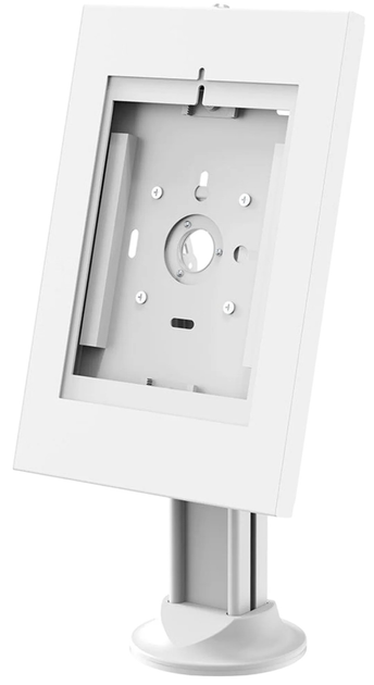 Stojak na tablet Neomounts desk grommet lockable tablet casing for Apple iPad Pro/Air and Samsung Galaxy Tab White (DS15-640WH1) - obraz 3
