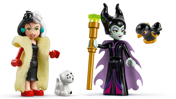 Zestaw klocków LEGO Disney Suknie Maleficent i Cruelli De Vil 524 elementy (43262) - obraz 4