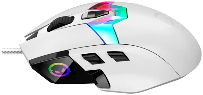Миша Lorgar MSP80 Wired Gaming Mouse Pro USB White (LRG-MSP80-WH) - зображення 6