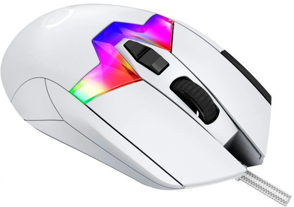 Миша Lorgar MSP80 Wired Gaming Mouse Pro USB White (LRG-MSP80-WH) - зображення 8
