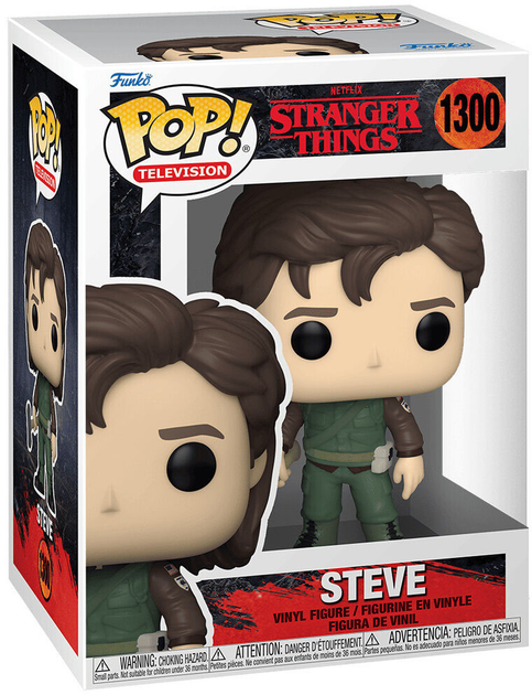 Фігурка Funko Pop! TV Stranger Things S4 Hunter Steve 65636 (889698656368) - зображення 1