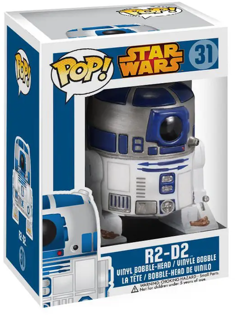 Фігурка Funko Pop! Bobble Star Wars R2-D2 3269 (830395032696) - зображення 1