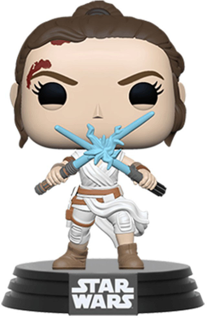 Figurka Funko Pop! Star Wars Episode 9 Rey with two Light Sabers 51484 (889698514842) - obraz 3