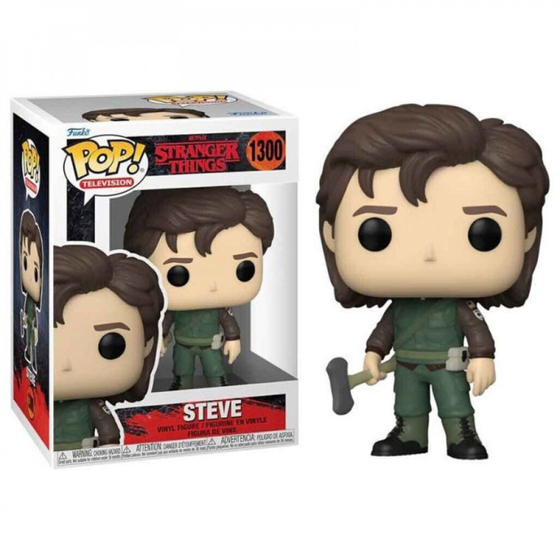 Фігурка Funko Pop! TV Stranger Things S4 Hunter Steve 65636 (889698656368) - зображення 2