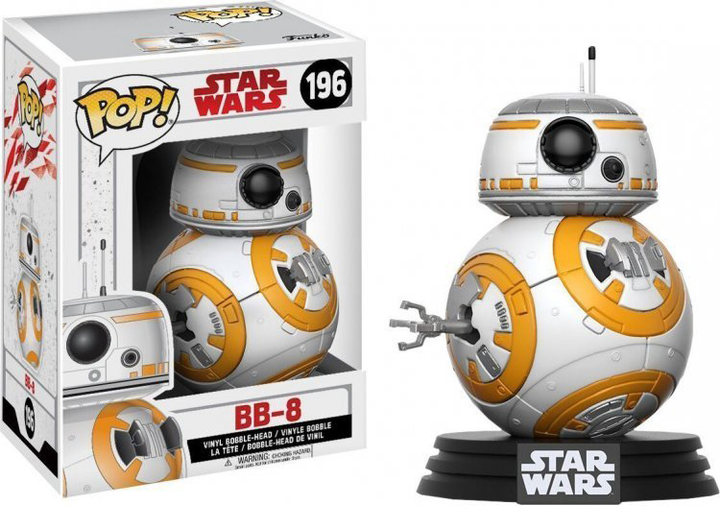 Фігурка Funko Pop! Star Wars Episode 8 TLJ- BB-8 14746-PX-1VW (889698147460) - зображення 2