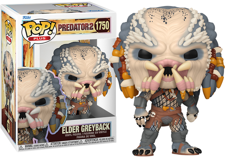 Figurka Funko Pop! Plus Predator Classic S3 Elder Greyback 80199 (889698801997) - obraz 3