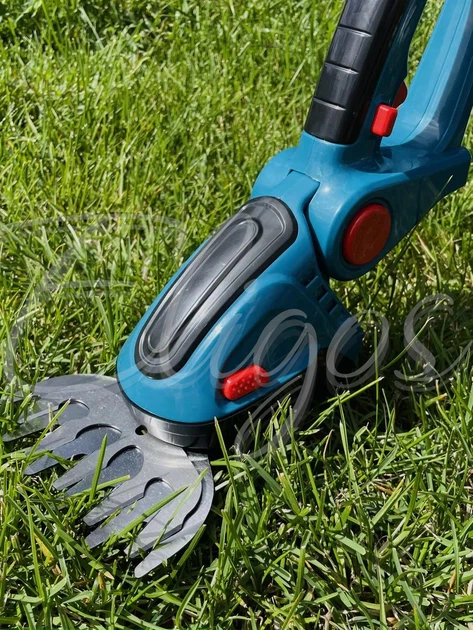 Аккумуляторный кусторез ножницы садовый веткорез электрический триммер Garden + 2 аккумулятора в комплекте - изображение 8