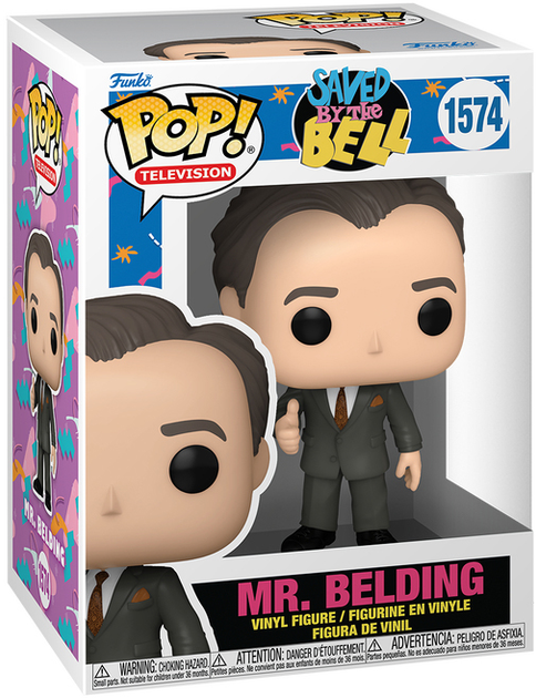 Фігурка Funko Pop! TV Saved by the Bell 30th Mr. Belding 80181 (889698801812) - зображення 1