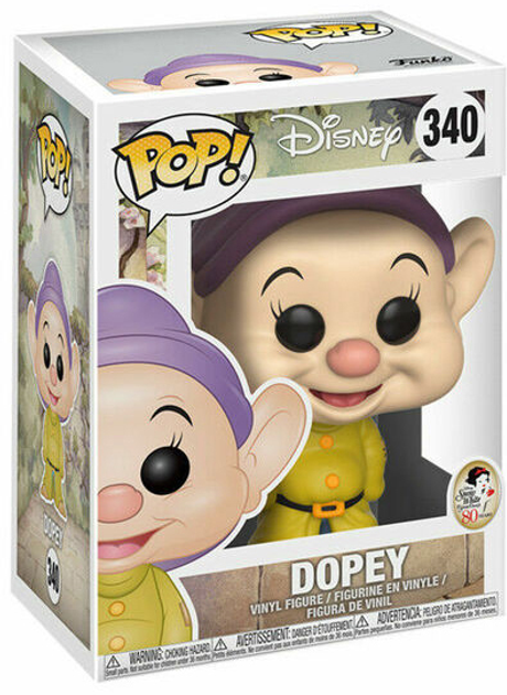 Фігурка Funko Pop! Disney Snow White 1937 Dopey 21718 (889698217187) - зображення 1