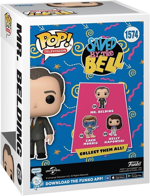 Фігурка Funko Pop! TV Saved by the Bell 30th Mr. Belding 80181 (889698801812) - зображення 2