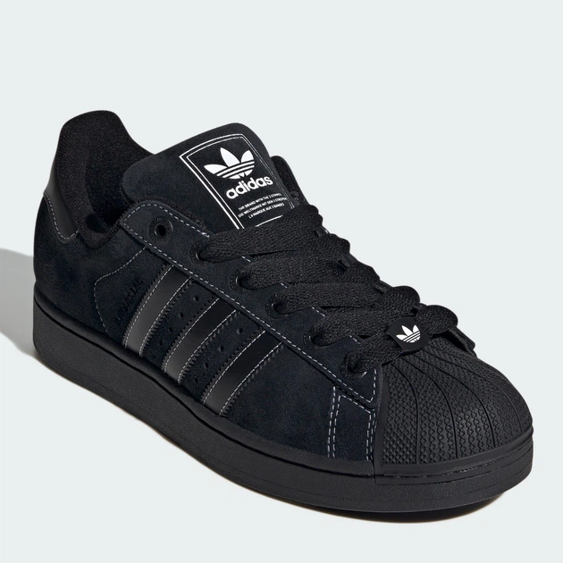 Женские кеды замшевые низкие Adidas Superstar II JH5470 41.5 (7.5UK) 26 см Cblack/Cblack/Ftwwht (4067898553670) - Фото 3 Женские кеды замшевые низкие Adidas Superstar II JH5470 41.5 (7.5UK) 26 см Cblack/Cblack/Ftwwht (4067898553670) - изображение 3