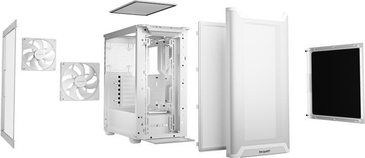 Корпус be quiet! Pure Base 501 Airflow Window White (BGW75) - зображення 4