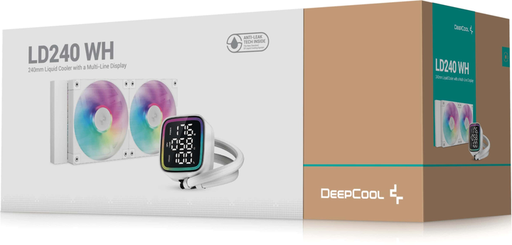 System chłodzenia wodnego DeepCool LD240 White (R-LD240-WHDMMN-G-1) - obraz 5