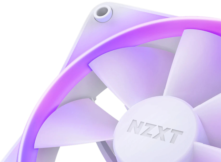 Набір вентиляторів NZXT RGB Fans - Triple F120RGB - 120 мм White (RF-R12TF-W1) - зображення 3
