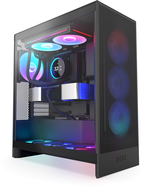 Chłodzenie cieczą NZXT Kraken Elite RGB 280 mm AIO liquid cooler w/Display, RGB, Fans Black (RL-KR28E-B2) - obraz 5