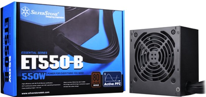 Zasilacz Silverstone Strider V1.2 550W 80+Bronze (SST-ET550-B) - obraz 8