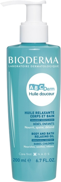 Олія для тіла Bioderma ABCDerm Huile Douceur 200 мл (3401396936480) - зображення 1