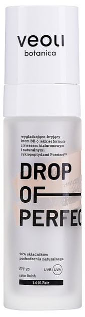 ББ крем Veoli Botanica Drop Of Perfection SPF20 1.0 N Fair 30 мл (5904555695115) - зображення 1