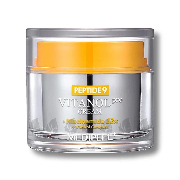 Крем для лица с пептидами с комплексом витамина Medi-Peel Peptide 9 Vitanol Cream Pro 50 мл - Фото 1 Крем для лица с пептидами с комплексом витамина Medi-Peel Peptide 9 Vitanol Cream Pro 50 мл - изображение 1