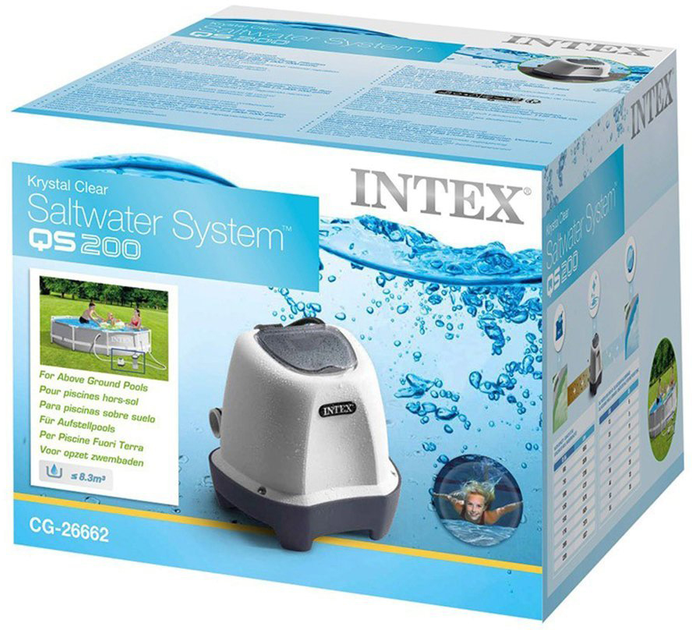 Хлоргенератор Intex для дезинфекции и осолонения бассейнов производительность 2г/ч до 8327л 26662 - изображение 6