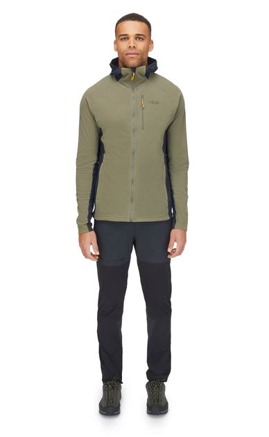 Кофта мужская Rab Capacitor Hoody, Light Khaki, M (RB QFF-02-LKH-MED) - изображение 5