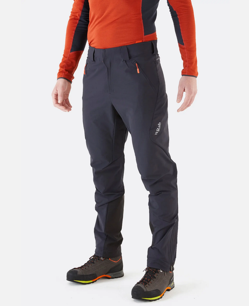 Штаны мужские Rab Ascendor AS Pants, Ebony, XL (36, Regular) (RB QFU-78-EBN-36-RG) - изображение 2