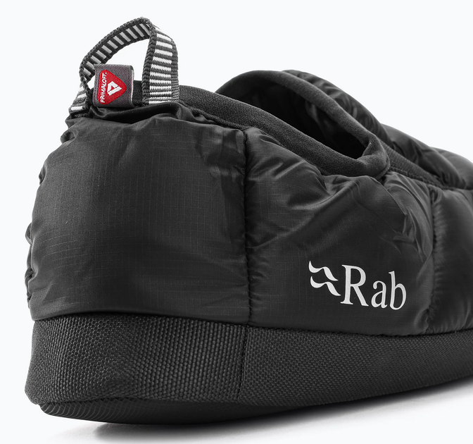 Чуні туристичні Rab Cirrus Hut Slipper, Black, 36-37 (XS) (RB QAJ-05-BLK-XSM) - Фото 7 Чуні туристичні Rab Cirrus Hut Slipper, Black, 36-37 (XS) (RB QAJ-05-BLK-XSM) - зображення 7