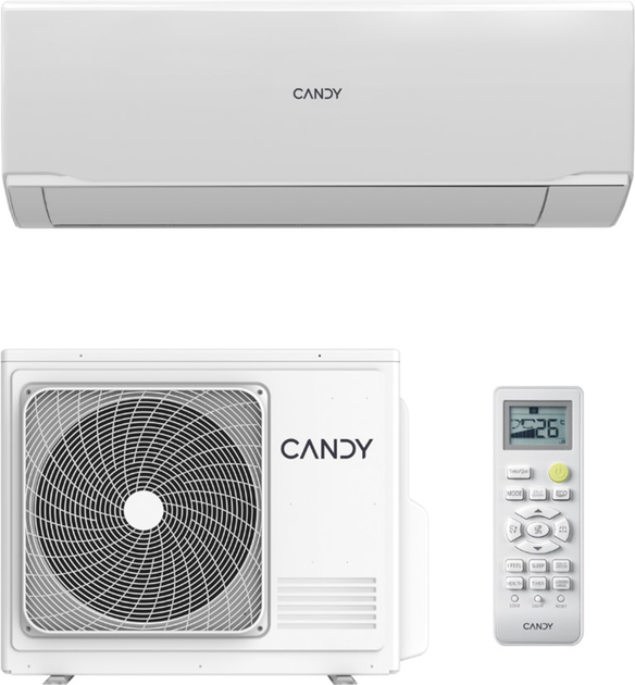 Кондиціонер Candy Brezza CY-09BRIN-N/CY-09BROUT-N + Кронштейн (кріплення) для кондиціонера Acc Electrics AE-001 (1286113590471) у подарунок! - зображення 2