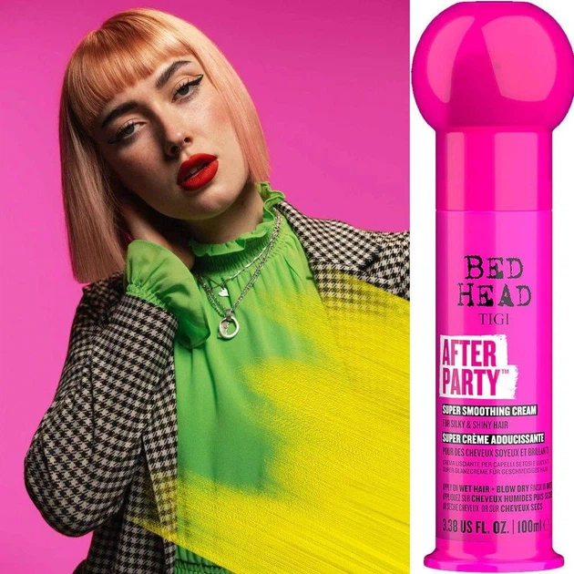 Разглаживающий крем для волос TIGI Bed Head After Party Smoothing Cream крем для шелковистого вида волос 100 мл - изображение 3