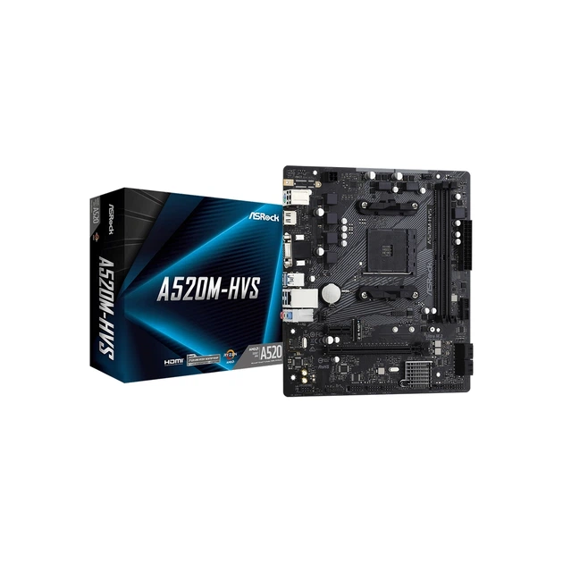 Материнская плата ASRock A520M-HVS - изображение 2