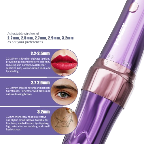 Машинка Mast P60 WQP-053-1, фиолетовая - Фото 2 Машинка Mast P60 WQP-053-1, фиолетовая - изображение 2
