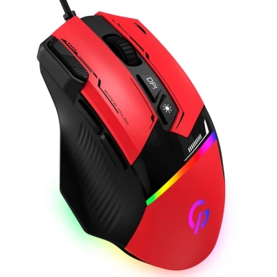 Мышка GamePro GM300R USB Red/Black (GM300R) - изображение 8