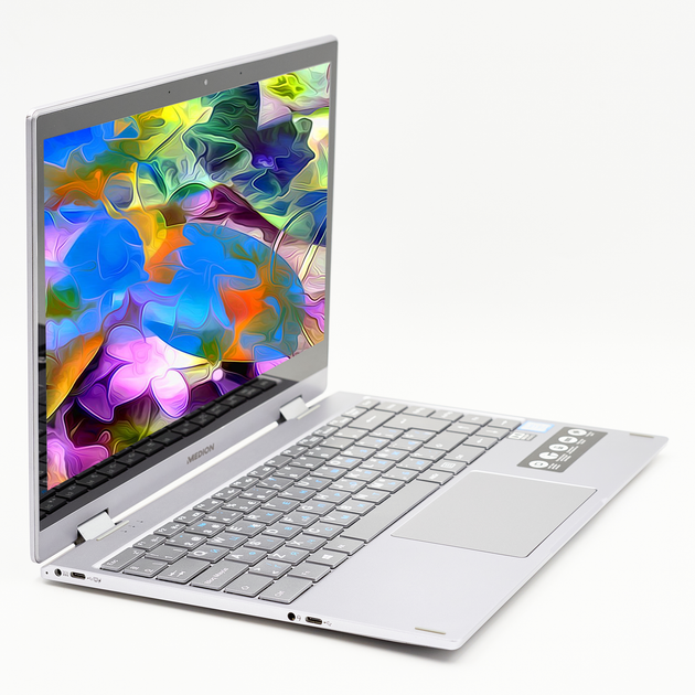 Ноутбук-планшет 14" Medion (Lenovo Group) S4401 Multi-Touch YOGA Intel Core i7-8550U RAM 8 ГБ SSD 256 ГБ eMMC 64 ГБ б/в Win10 Стильний корпус (3638) - Фото 2 Ноутбук-планшет 14" Medion (Lenovo Group) S4401 Multi-Touch YOGA Intel Core i7-8550U RAM 8 ГБ SSD 256 ГБ eMMC 64 ГБ б/в Win10 Стильний корпус (3638) - изображение 2