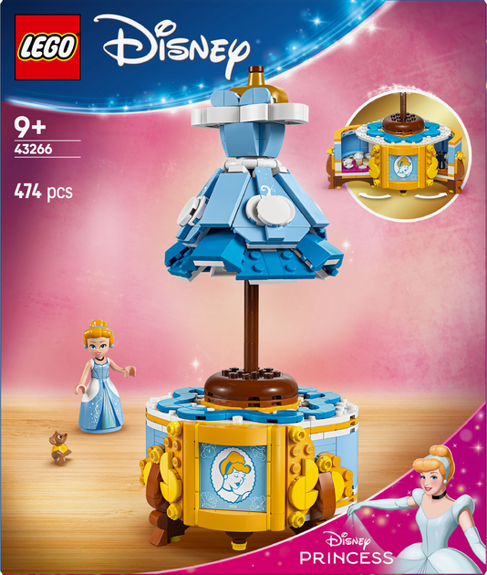 Zestaw klocków LEGO Disney Princess Suknia Kopciuszka 474 elementy (43266) - obraz 8
