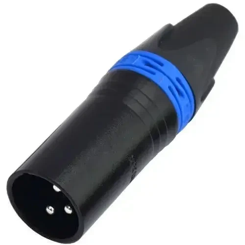 Штекер CANON (XLR) NEUTRIK, 3pin, під шнур, корпус металевий - Фото 1 Штекер CANON (XLR) NEUTRIK, 3pin, під шнур, корпус металевий - зображення 1