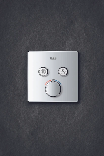 Термостат прихованого монтажу на 2 споживача Grohe Grohtherm SmartControl (29124000) kr - изображение 6