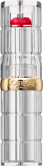 Szminka do ust L'Oreal Paris Color Riche Glow 350 Rouge Paradise Czerwona 3.8 g (3600523465286) - obraz 2