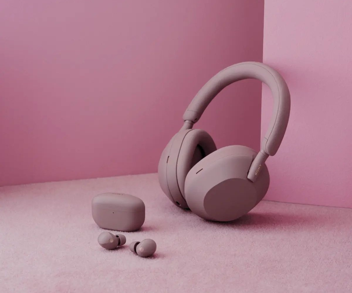 Наушники беспроводные Sony WH-1000XM5 Powder Pink - изображение 6