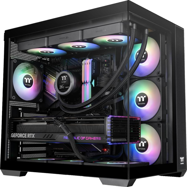Корпус Thermaltake View 380 TG ARGB Black (CA-1Z2-00M1WN-00) - зображення 5