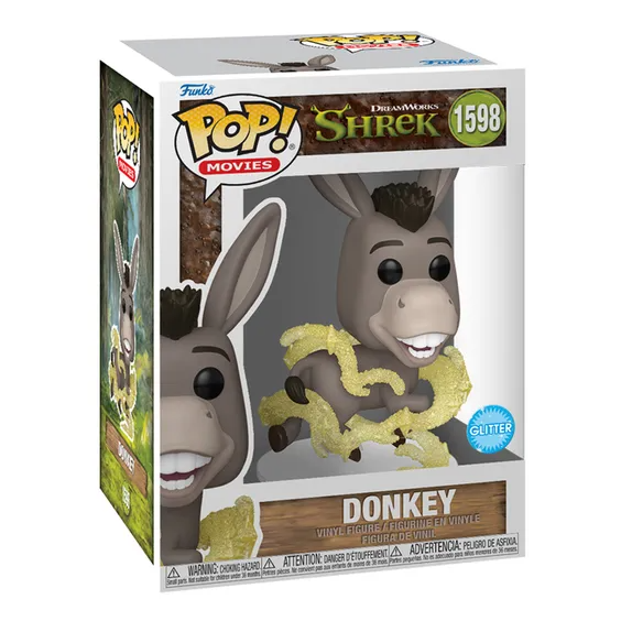 Колекційна фігурка Funko Pop Шрек Осел Shrek Donkey 10 см FP SD 1598 - зображення 2