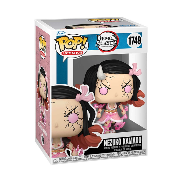 Фігурка Funko Pop Фанко Поп Клинок розсікаючий демонів Незуко Камадо Demon Slayer Nezuko Kamado 10 см FP DS NK 1749 - Фото 2 Фігурка Funko Pop Фанко Поп Клинок розсікаючий демонів Незуко Камадо Demon Slayer Nezuko Kamado 10 см FP DS NK 1749 - зображення 2