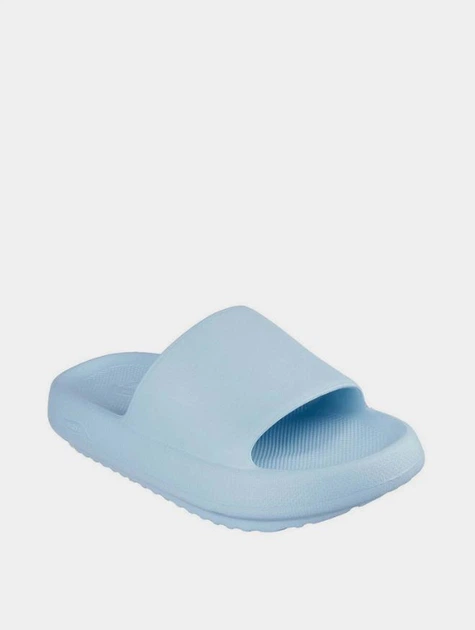 Женские шлёпанцы Skechers 40 Голубой 111630 LTBL - изображение 5