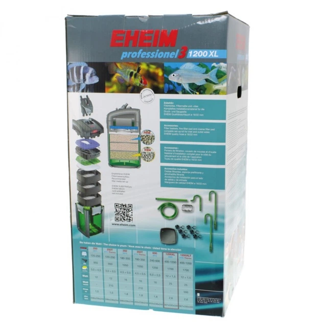 Внешний фильтр Eheim professionel 3 1200XL (2080) (2080010) - изображение 8