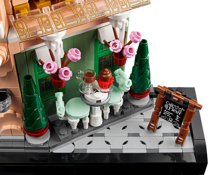 Zestaw klocków LEGO Icons Francuska kawiarenka 1101 elementów (10362) - obraz 11