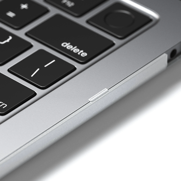 Чохол накладка для макбуку Satechi Eco-Hardshell Case Clear for MacBook Air 13.6" M2-M3 (ST-MBAM2CL) - зображення 4