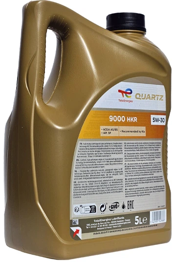 Моторное масло Total Quartz 9000 HKR 5W30 5 л (230349) - изображение 3