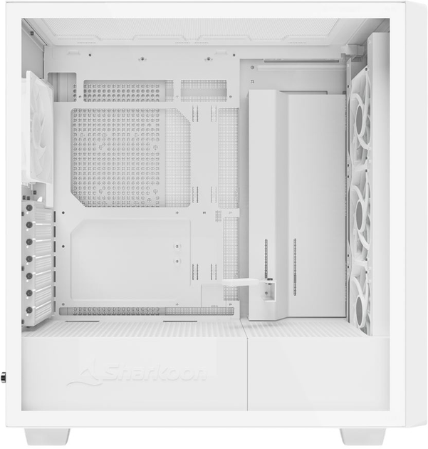 Obudowa Sharkoon Rebel C70G RGB White (4044951040209) - obraz 6