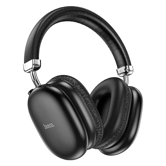 Бездротові накладні навушники HOCO W35 Max Joy BT headphones Black - изображение 3