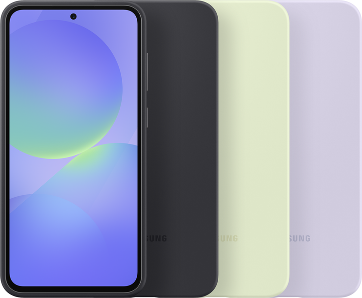 Панель Samsung Silicone для Samsung Galaxy A36 Light Green (EF-PA366CGEGWW) - зображення 6