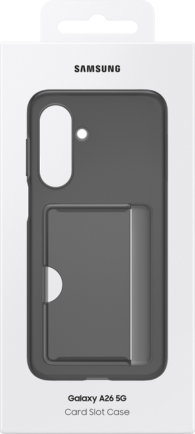 Etui Samsung Card Slot do Samsung Galaxy A26 Black (EF-OA266TBEGWW) - obraz 7